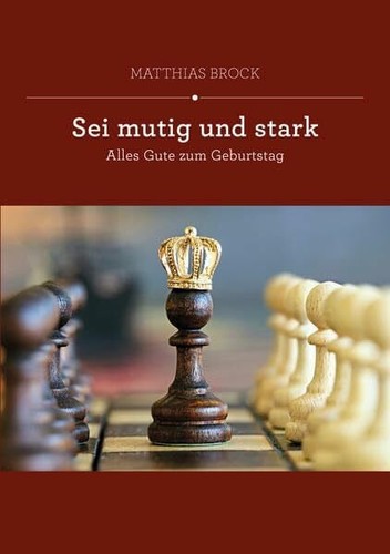 Sei mutig und stark alles - sei,